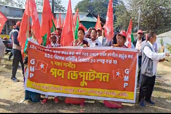 Tribal Wing of CPIM in Tripura submit deputation on 7-point demands